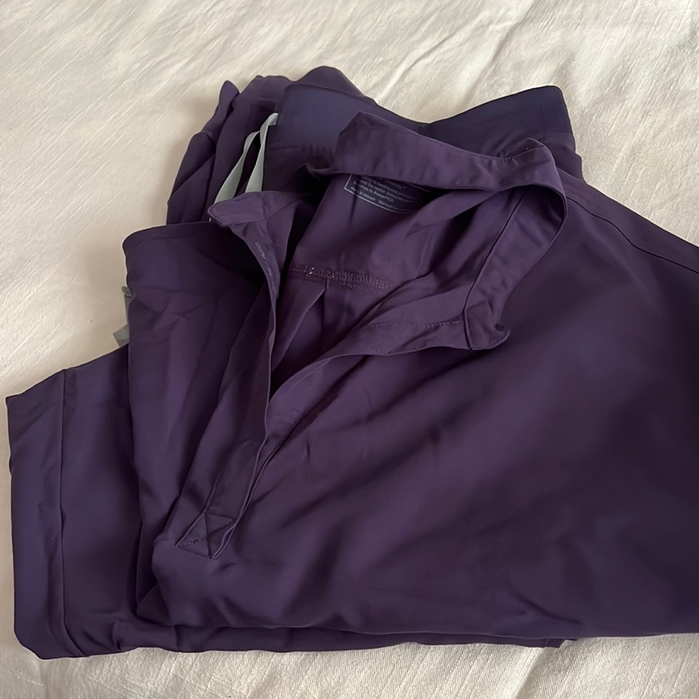 FIGS Purple Shadow Scrub Set XXL
